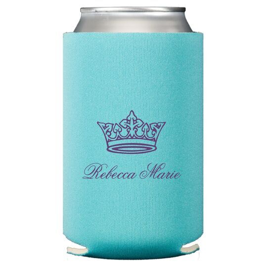 Delicate Princess Crown Collapsible Koozies